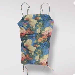 Urban Outfitters Floral Spaghetti Strap blouse